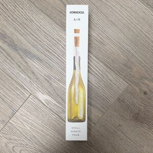 Corkcicle Air Wine Chiller with Cork Top